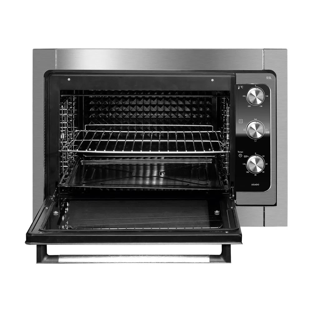 Forno Elétrico de Embutir Philco 55 Litros Inox PFE55E – 127 Volts - Imagem 4