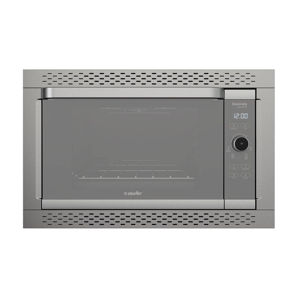 Forno Elétrico de Embutir Mueller 44 Litros Inox Decorato Gourmet – 127 Volts