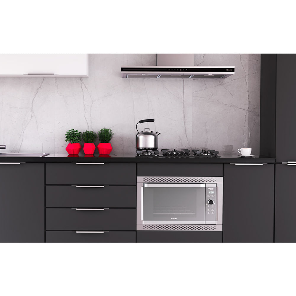 Forno Elétrico de Embutir Mueller 44 Litros Inox Decorato Gourmet – 127 Volts - Imagem 15