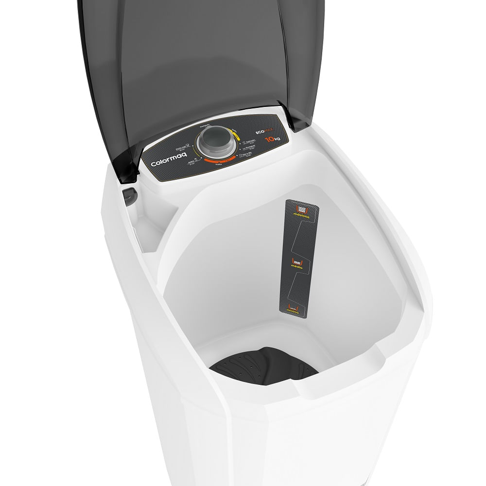Lavadora de Roupas Semiautomática Colormaq Branca LCS10 – 220 Volts - Imagem 4