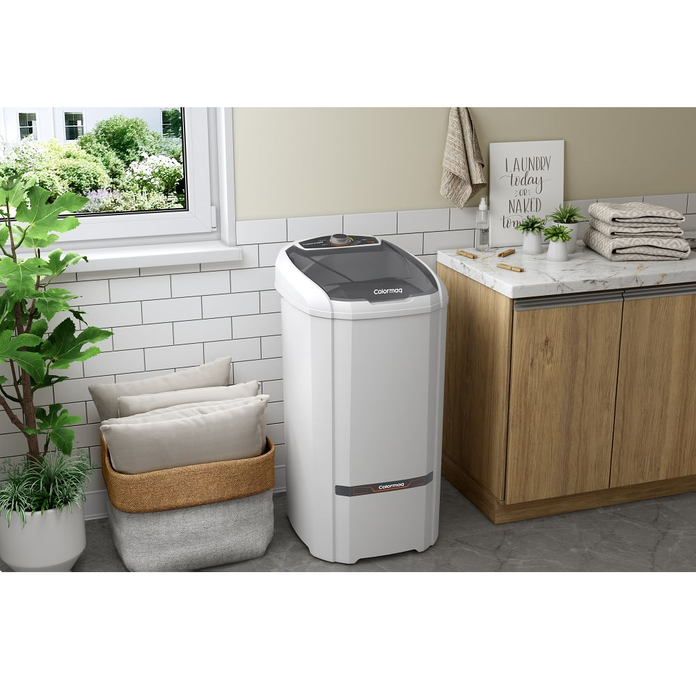 Lavadora de Roupas Semiautomática Colormaq Branca LCS10 – 220 Volts - Imagem 6