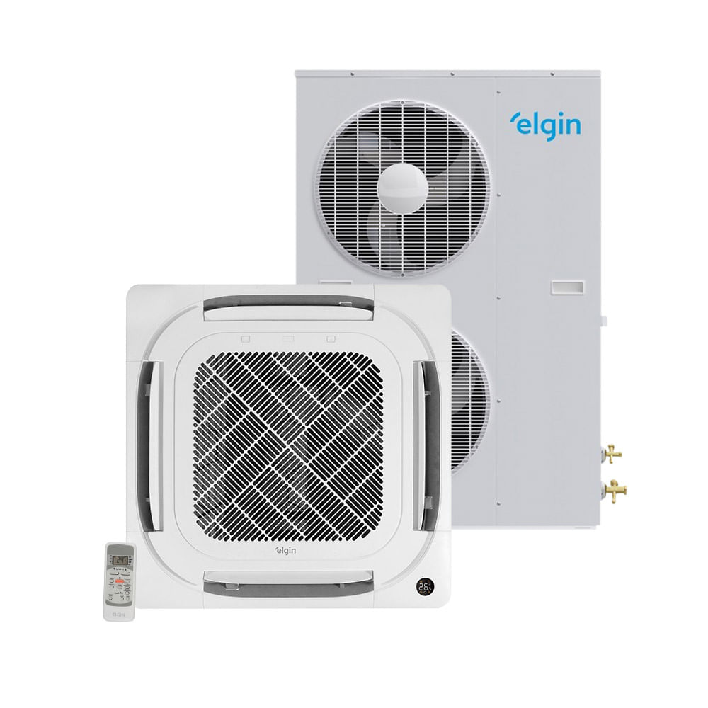 Ar Condicionado Split Cassete Elgin Fort Air 60000 BTU/h Frio Trifásico KAFI60B2NA  - 220 Volts