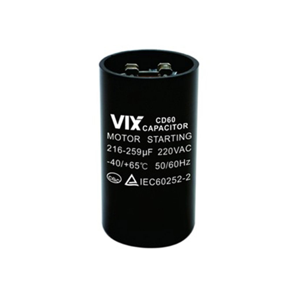 Capacitor Permanente Vix 216/259 - 220 Volts