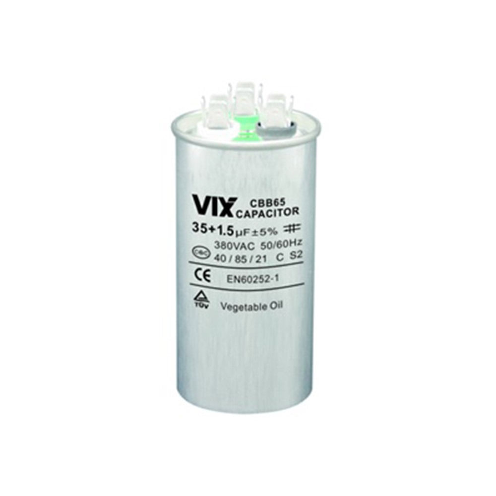 Capacitor Duplo Vix  35 + 1.5MF – 380 Volts