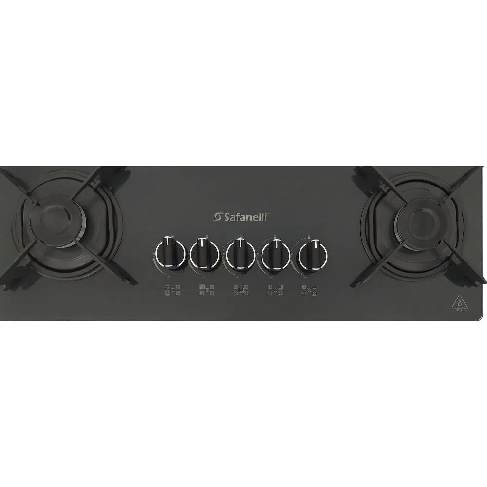Cooktop Safanelli Gourmet 5 Bocas Preto Gray FSZ508 – Bivolt - Imagem 7