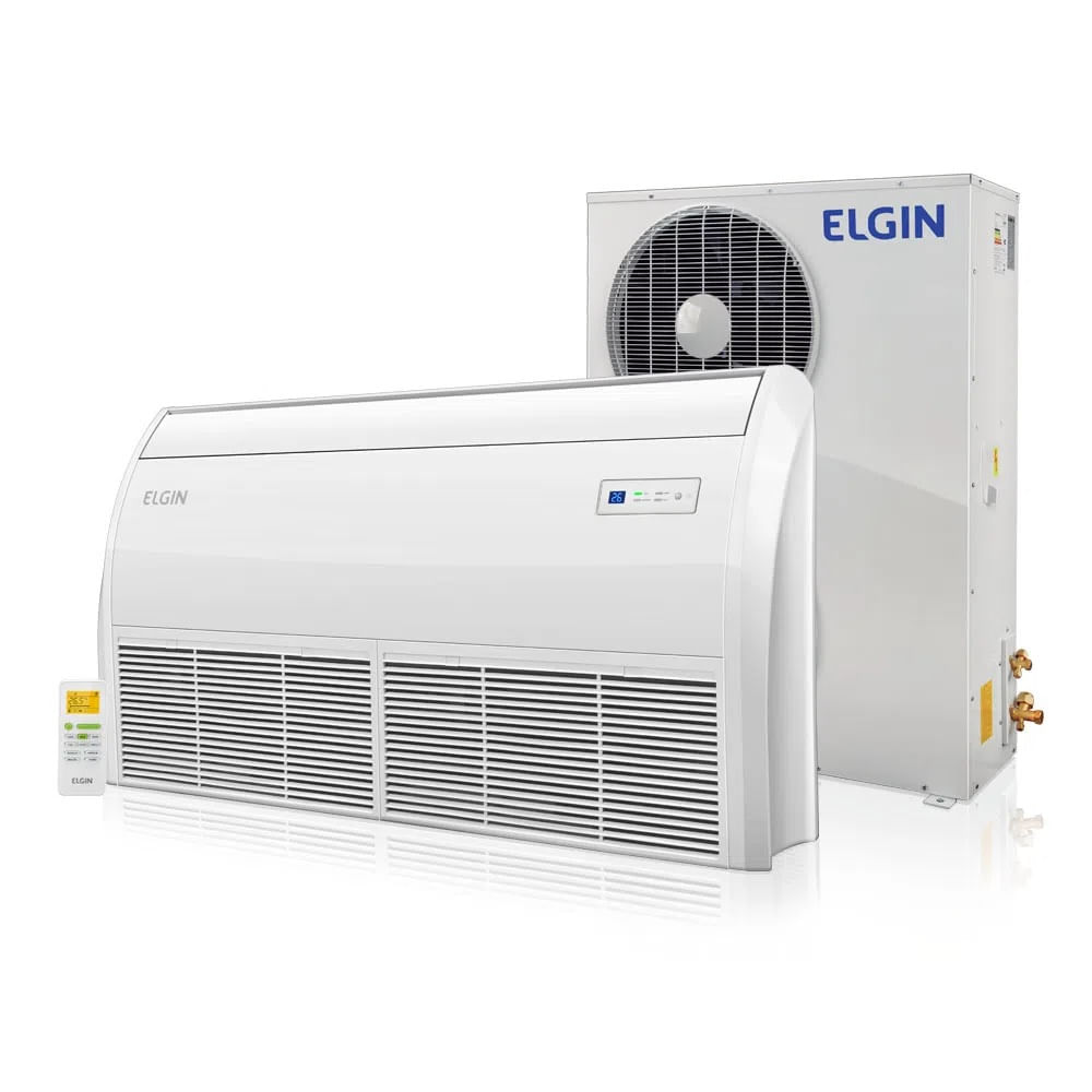 Ar Condicionado Split Piso Teto Elgin Eco 48.000 BTU/h Frio Trifásico PEFI48B2NC - 220 Volts