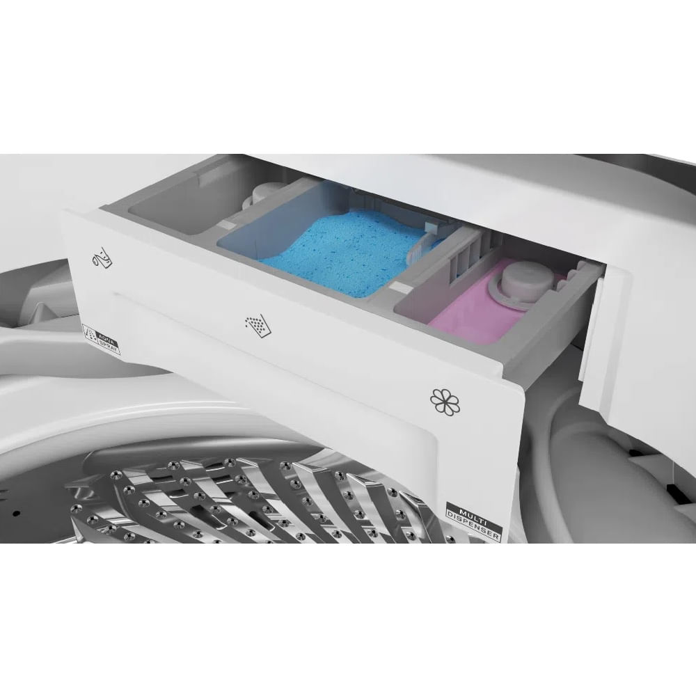 Máquina de Lavar Brastemp 16Kg com Ciclo Tira Manchas Branco BWK16AB - 127 Volts - Imagem 6