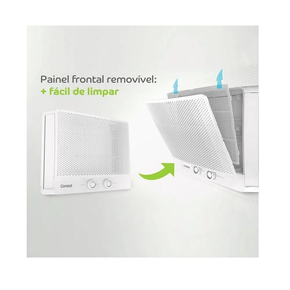 Ar Condicionado Janela Consul 7500 BTU/h Quente e Frio Mecânico CCS07FBBNA – 220 Volts - Imagem 3