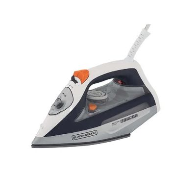 Ferro a Seco Black+Decker FX3100-B2 1200W 470ml Cinza e Laranja 220V FX3100-B2