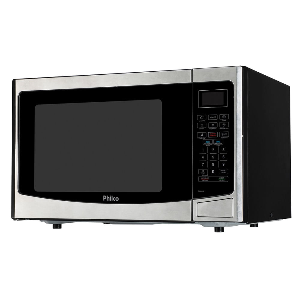 Micro-ondas Philco 34 Litros Inox e Preto PMO34IP – 220 Volts - Imagem 2