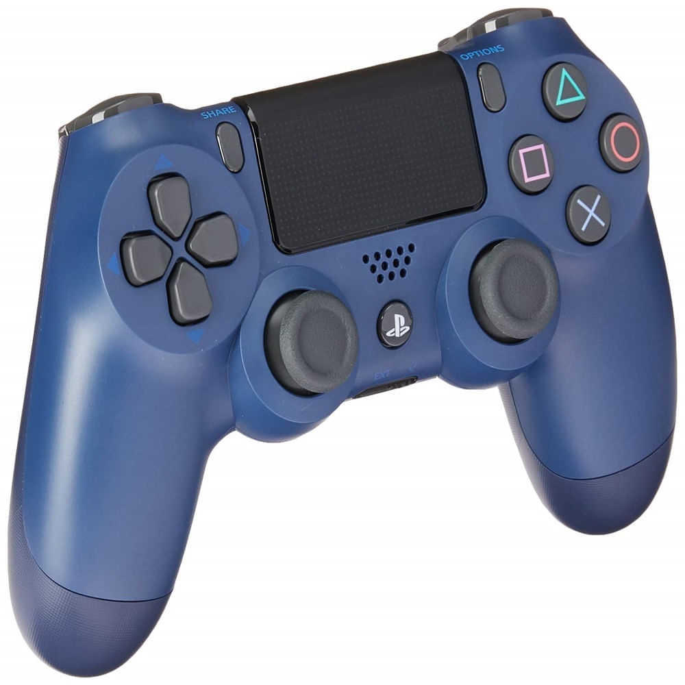 Controle Sony Dualshock Sem Fio Com Led Frontal Midnight Blue PS4 - Bivolt - Imagem 2