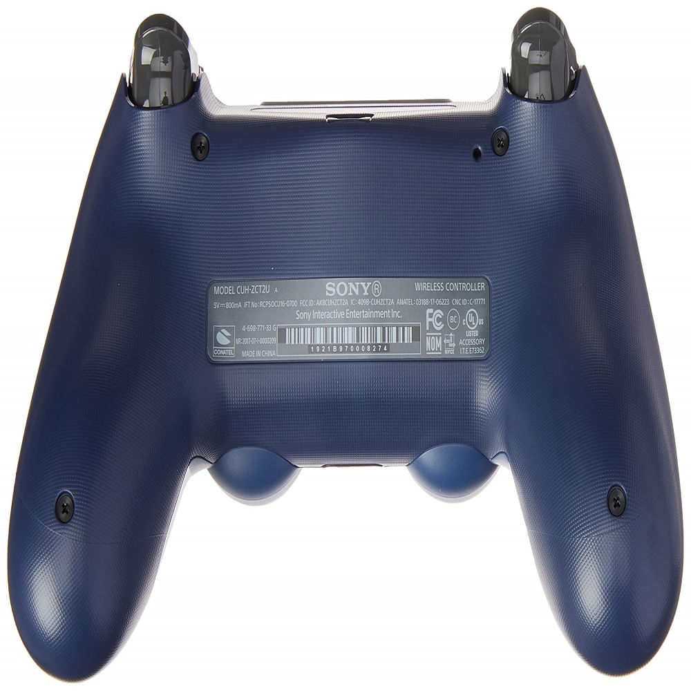 Controle Sony Dualshock Sem Fio Com Led Frontal Midnight Blue PS4 - Bivolt - Imagem 3