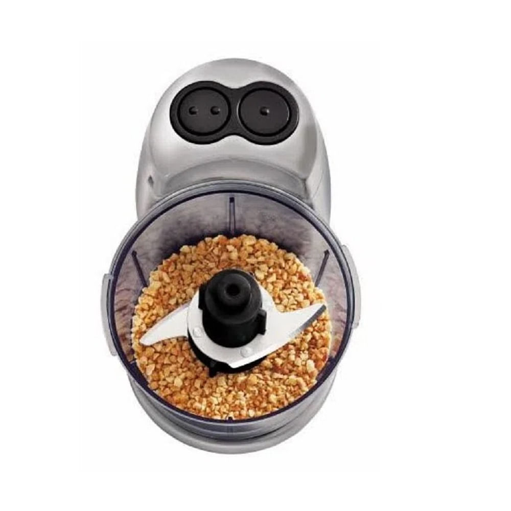 Miniprocessador de Alimentos Black + Decker 120W 2 velocidades Lâminas em Aço Inox Prata HC32P – 220 Volts - Imagem 4