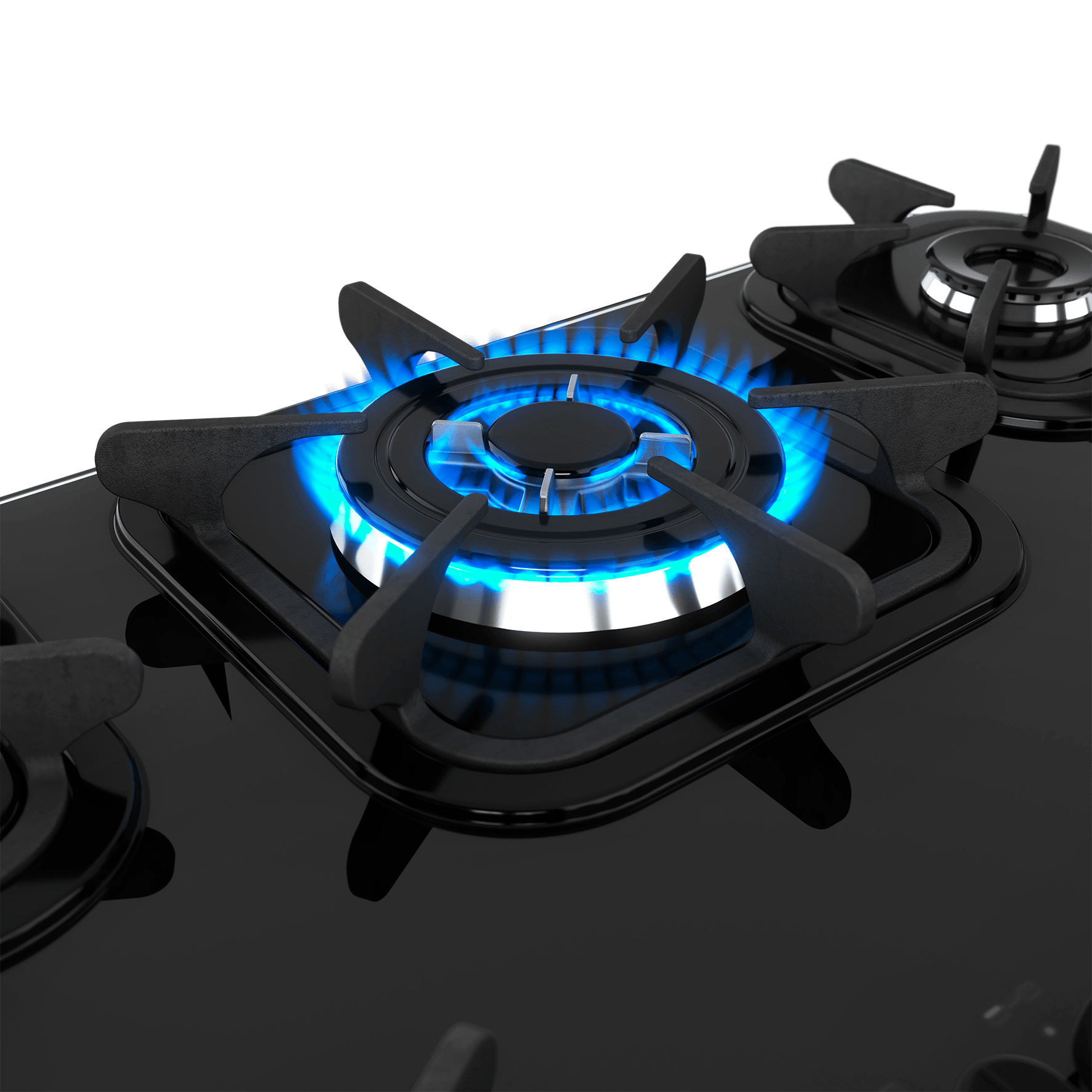 Cooktop Mueller 5 Bocas com Queimador Tripla Chama Preto – Bivolt - Imagem 4
