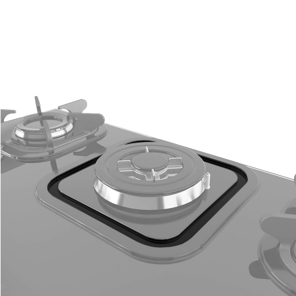 Cooktop Mueller 5 Bocas com Queimador Tripla Chama Preto – Bivolt - Imagem 6