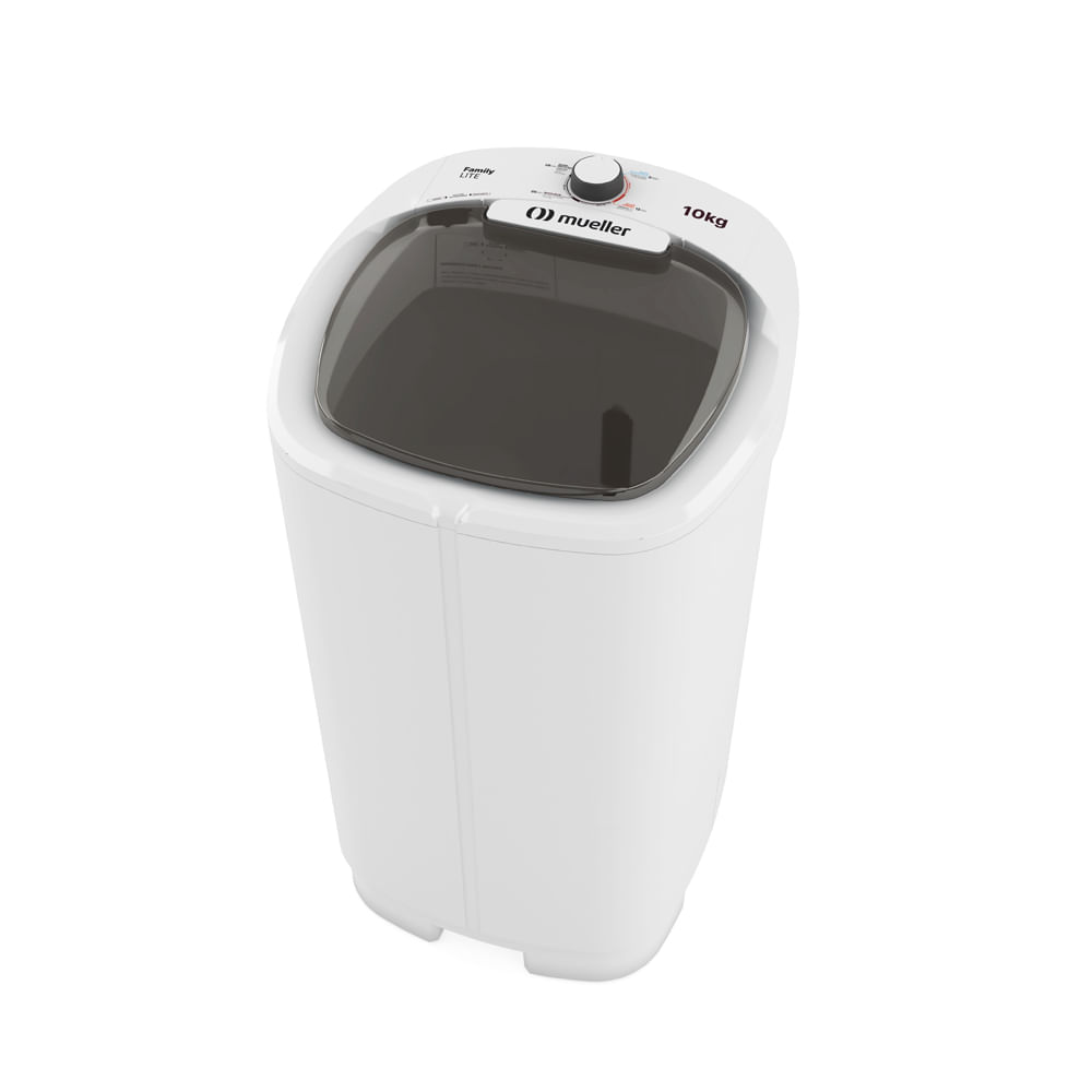Lavadora de Roupas Mueller Family Lite 10 Kg Branca – 220 Volts