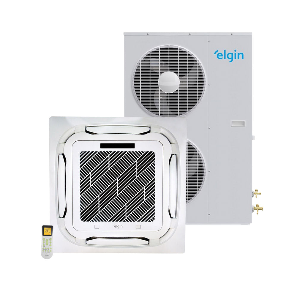 Ar Condicionado Split Cassete Elgin Plus 48000 BTU/h Frio Trifásico 45KPFI48B2NB – 380 Volts