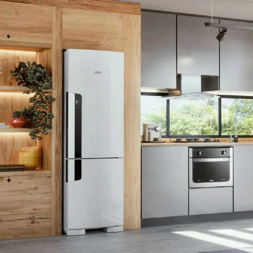 Refrigerador Consul Frost Free Duplex 397 Litros com Freezer Embaixo Branca CRE44AB – 220 Volts - Imagem 6
