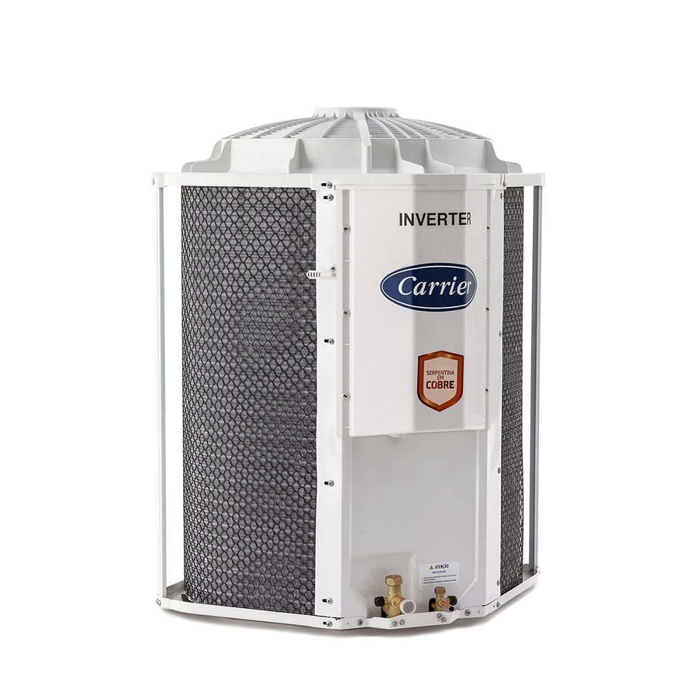 Ar condicionado Split Cassete Inverter Carrier 4 Vias Connect 36000 BTU/h Frio Monofásico 40KVQC36C5 - 220 Volts - Imagem 3