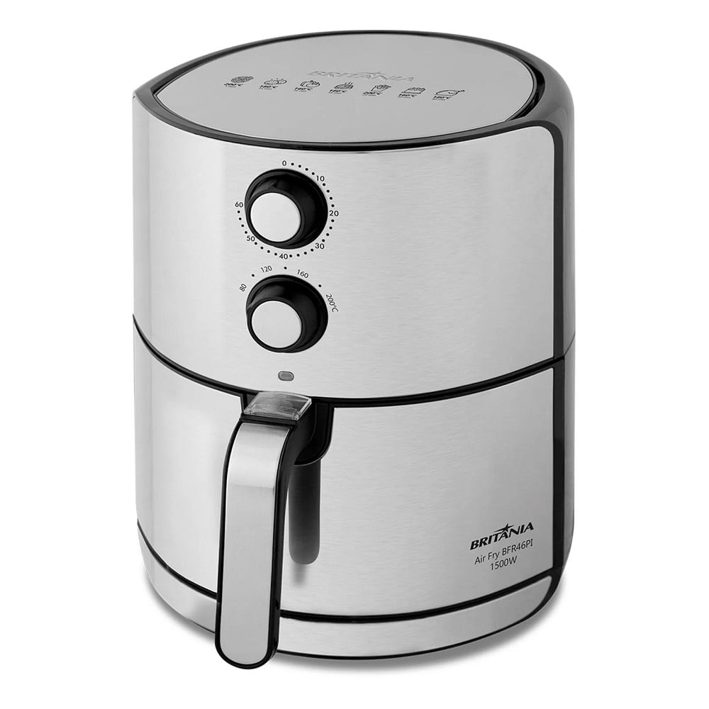 Fritadeira Elétrica Air Fry Britânia 4,6 Litros Inox BFR46PI - 220 Volts - Imagem 4