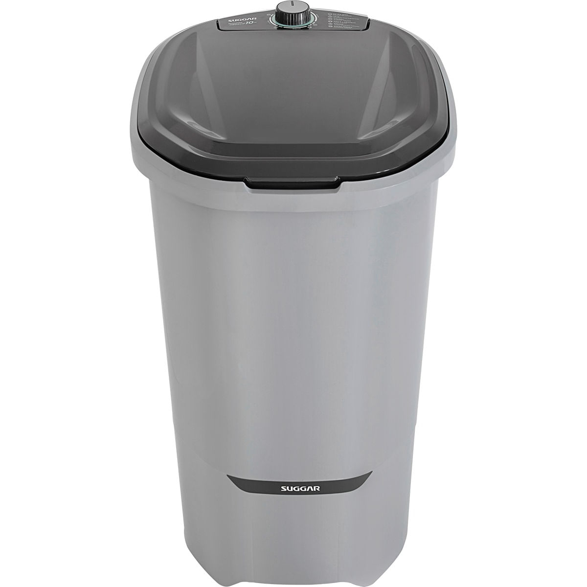 Lavadora de Roupas Suggar 10Kg Lavamax Neo Eco Prata LE1012PR – 220 Volts