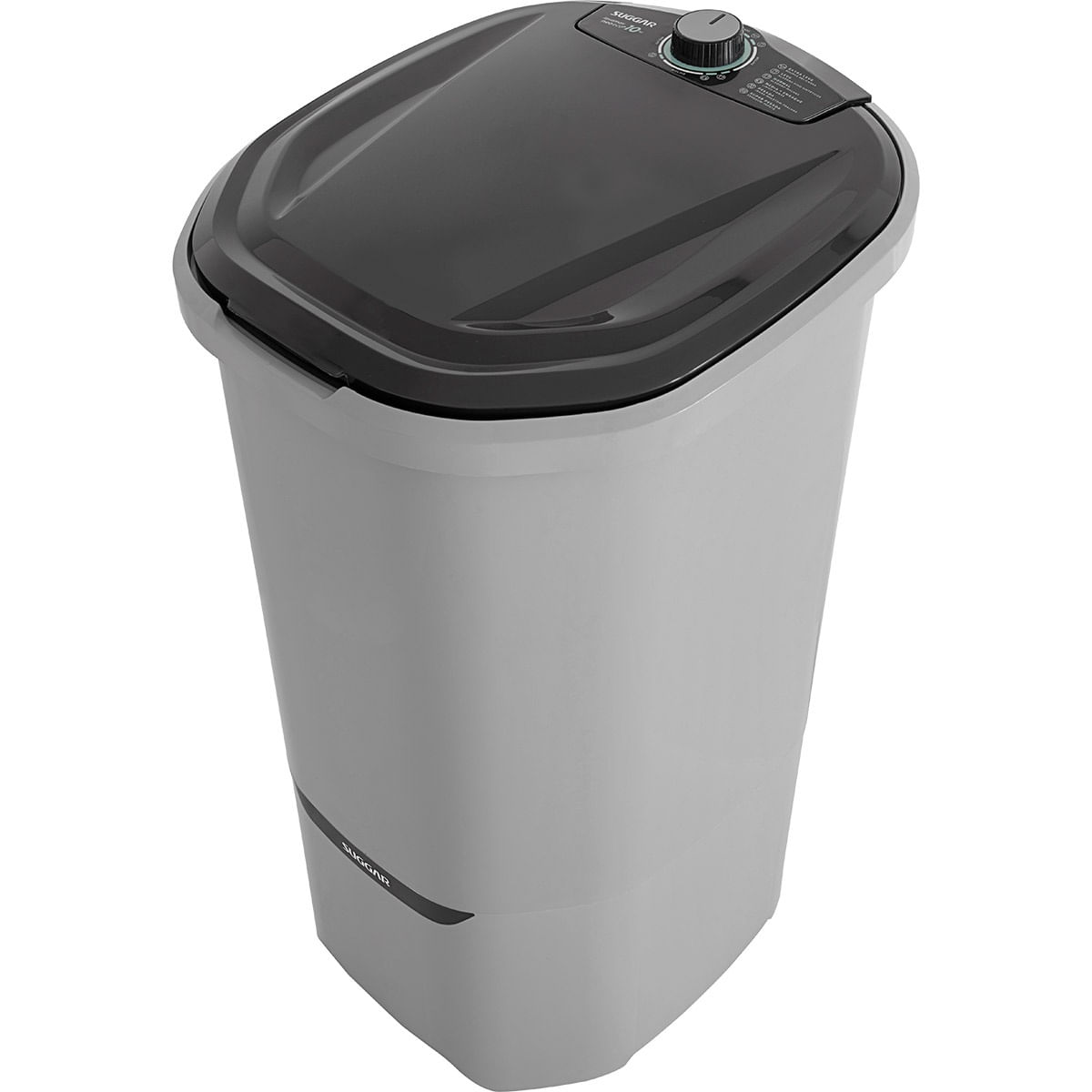 Lavadora de Roupas Suggar 10Kg Lavamax Neo Eco Prata LE1012PR – 220 Volts - Imagem 3