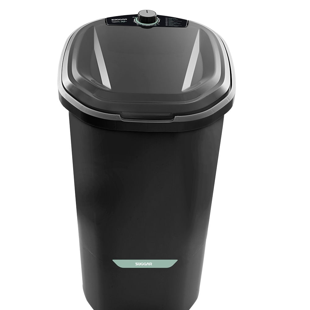 Lavadora de Roupas Suggar 10Kg Lavamax Neo Eco Preto LE1011PT – 127 Volts