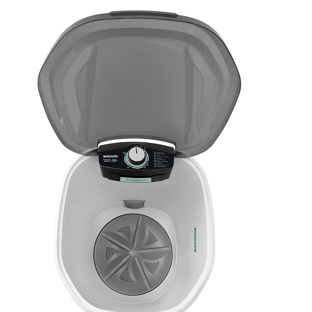 Lavadora de Roupas Suggar 10Kg Lavamax Neo Eco Branca LE1012BR – 220 Volts - Imagem 4