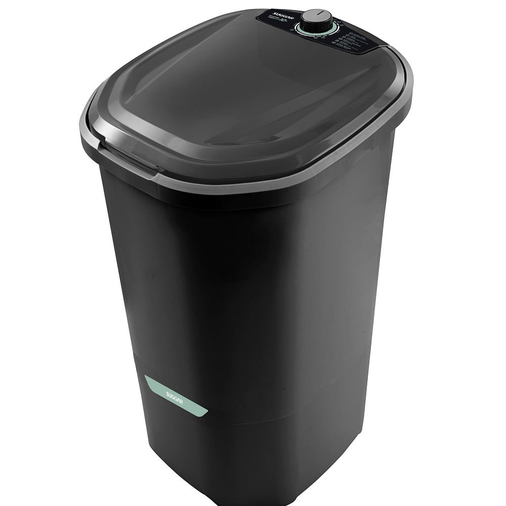 Lavadora de Roupas Suggar 10Kg Lavamax Neo Eco Preto LE1012PT – 220 Volts