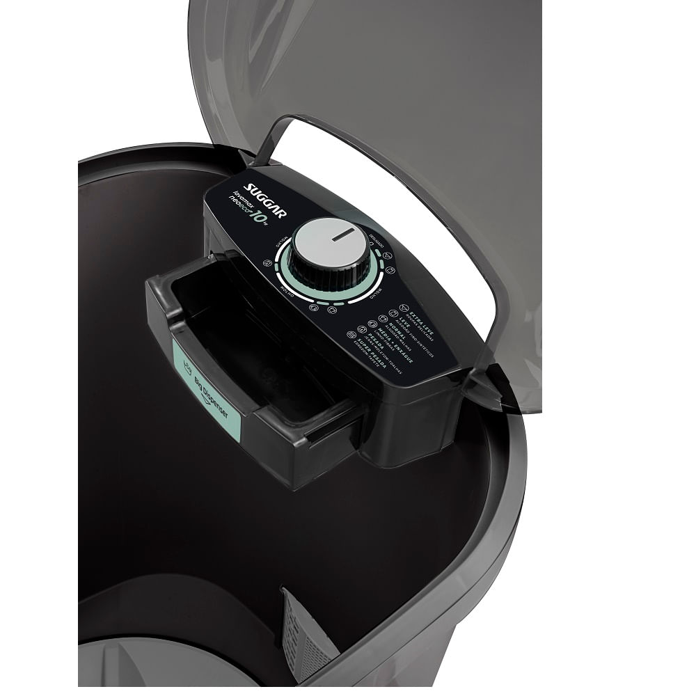 Lavadora de Roupas Suggar 10Kg Lavamax Neo Eco Preto LE1012PT – 220 Volts - Imagem 6