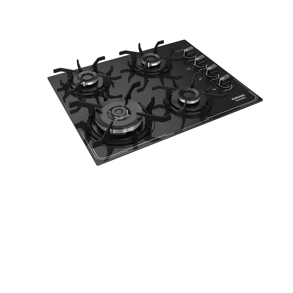 Cooktop Itatiaia 4 Bocas Tripla Chama Itamaster Preto - Bivolt
