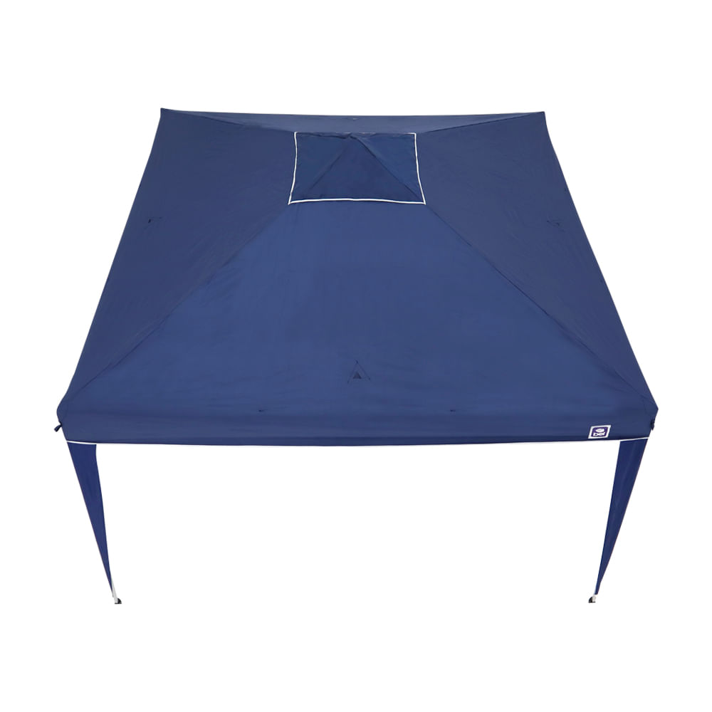 Tenda Gazebo Bel Alumínio Dobravel 3m x 3m Azul - Imagem 3