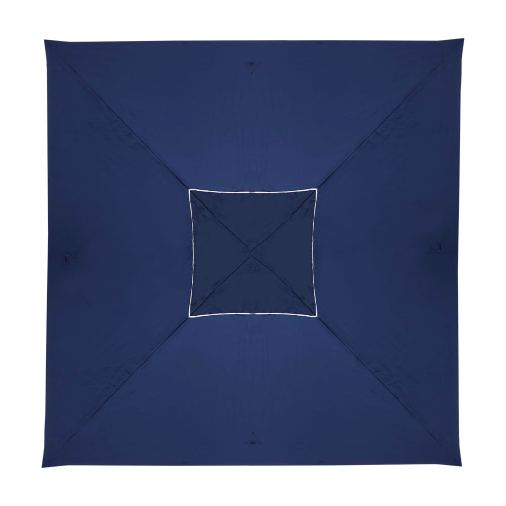 Tenda Gazebo Bel Alumínio Dobravel 3m x 3m Azul - Imagem 5