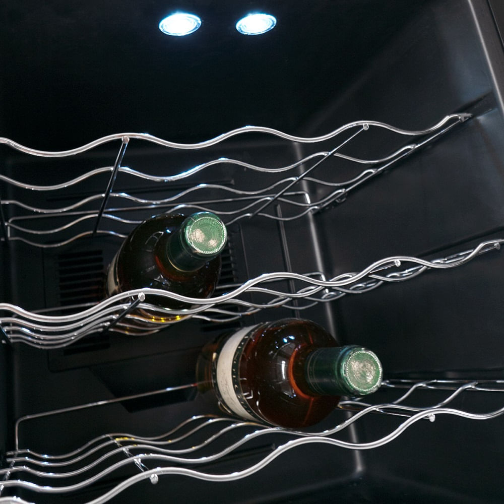 Adega Philco 24 Garrafas Preta PH24DZ – 220 Volts - Imagem 6