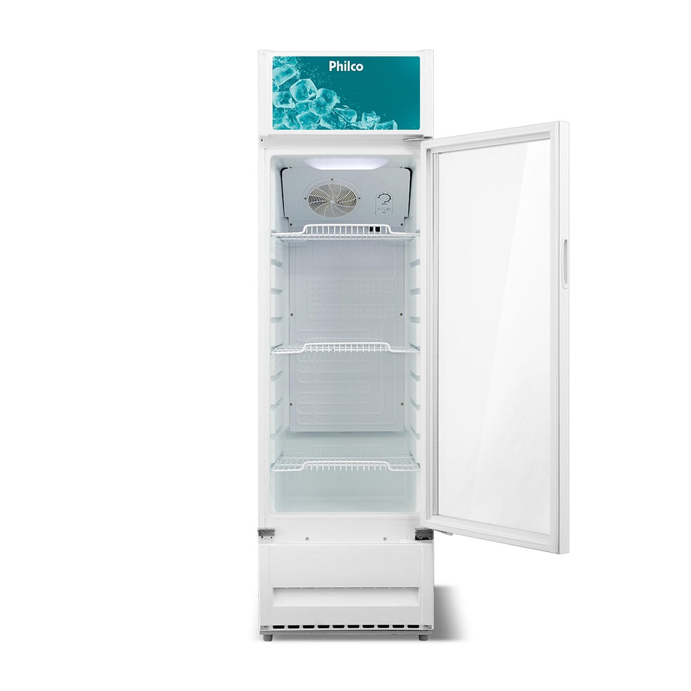 Expositor Vertical Philco 309 Litros Porta de Vidro Branco PRE319 – 127 Volts - Imagem 3