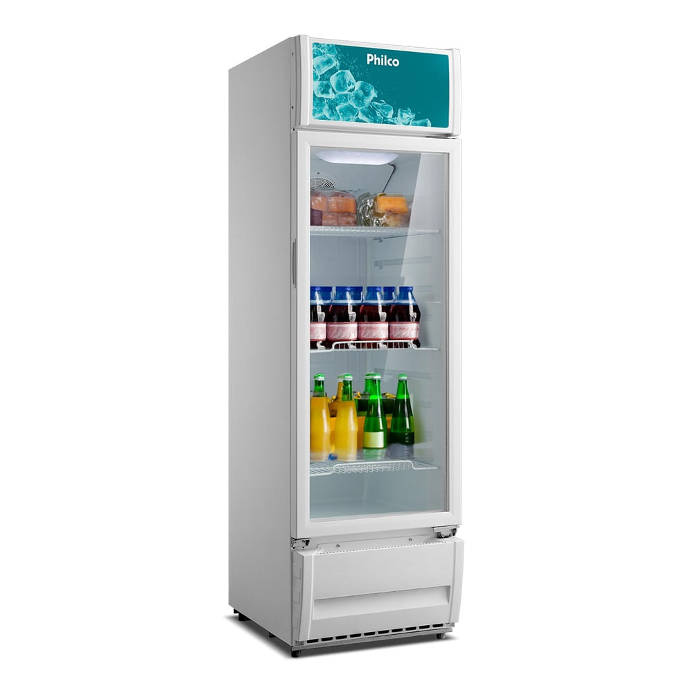 Expositor Vertical Philco 309 Litros Porta de Vidro Branco PRE319 – 127 Volts - Imagem 4
