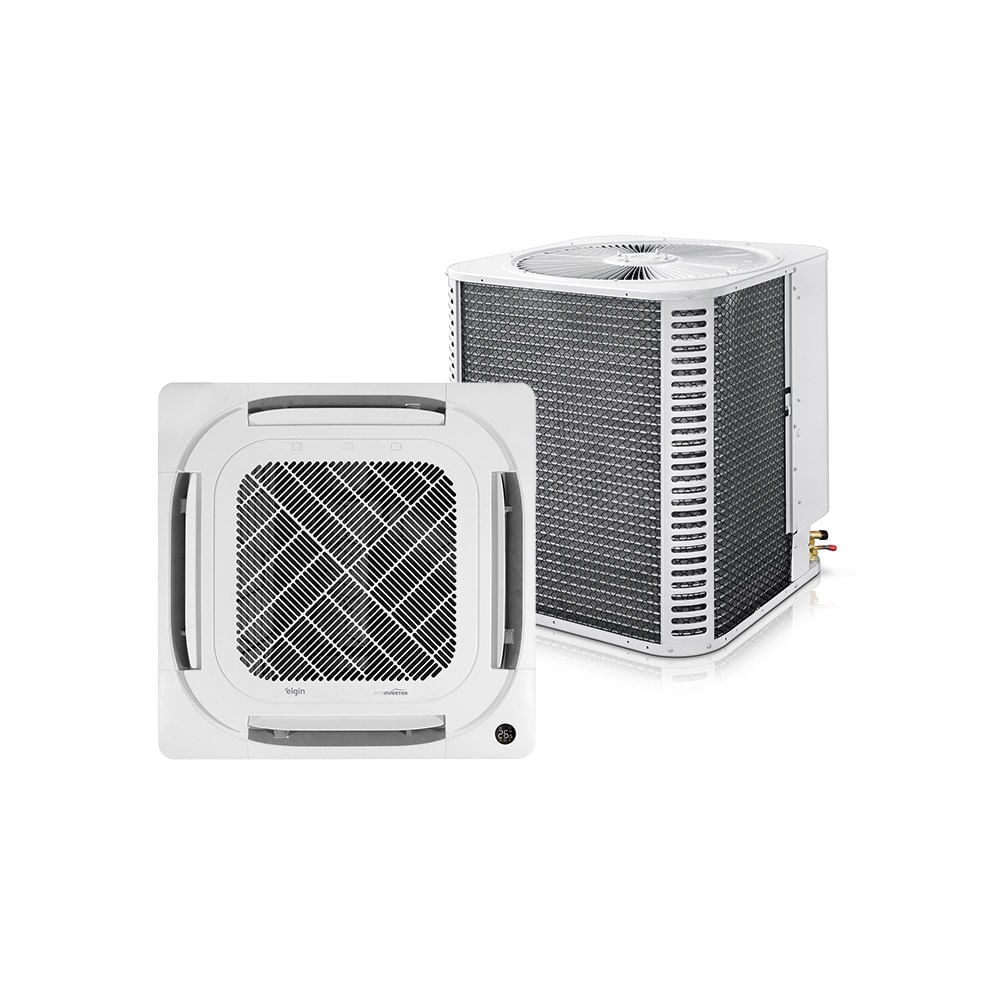Ar Condicionado Split Cassete Elgin Eco Inverter 36000 BTU/h Frio Monofásico 45KVFI36C2NA - 220 Volts