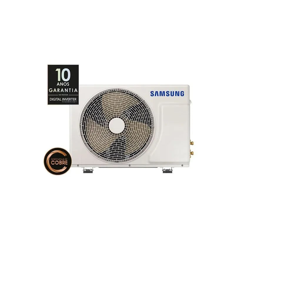 Ar Condicionado Split Inverter Samsung Digital WindFree 9000 BTUs Frio AR09CVFAMWKNAZ - 220 Volts - Imagem 3