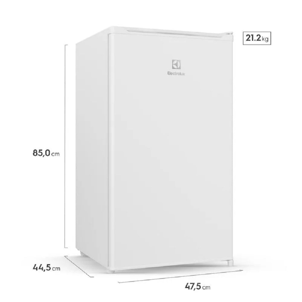 Frigobar Electrolux 90 Litros com Controle de Temperatura Efficient Branco EM90 – 220 Volts - Imagem 2