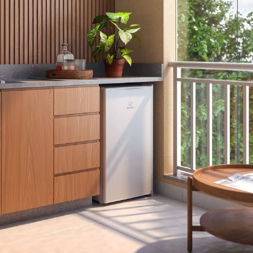 Frigobar Electrolux 90 Litros com Controle de Temperatura Efficient Branco EM90 – 220 Volts - Imagem 6