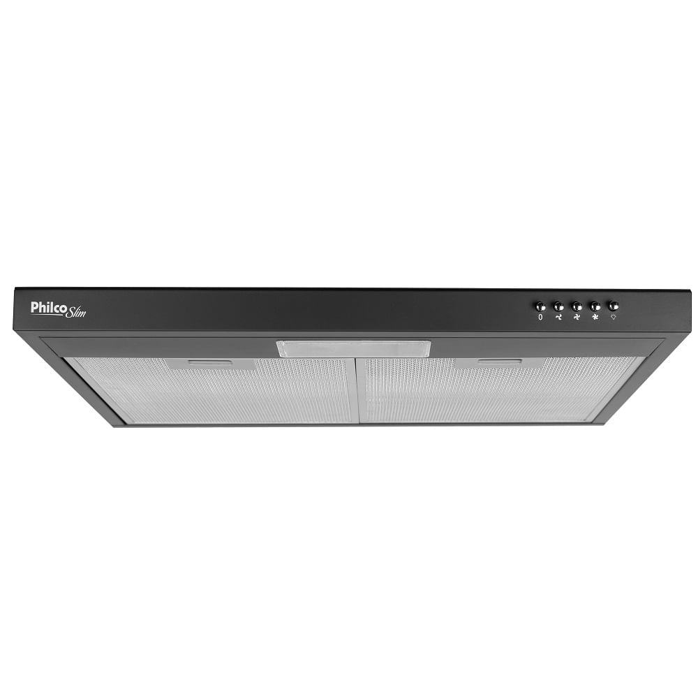 Depurador de Ar Philco Slim 60cm Preto PDR60P – 127 Volts - Imagem 2