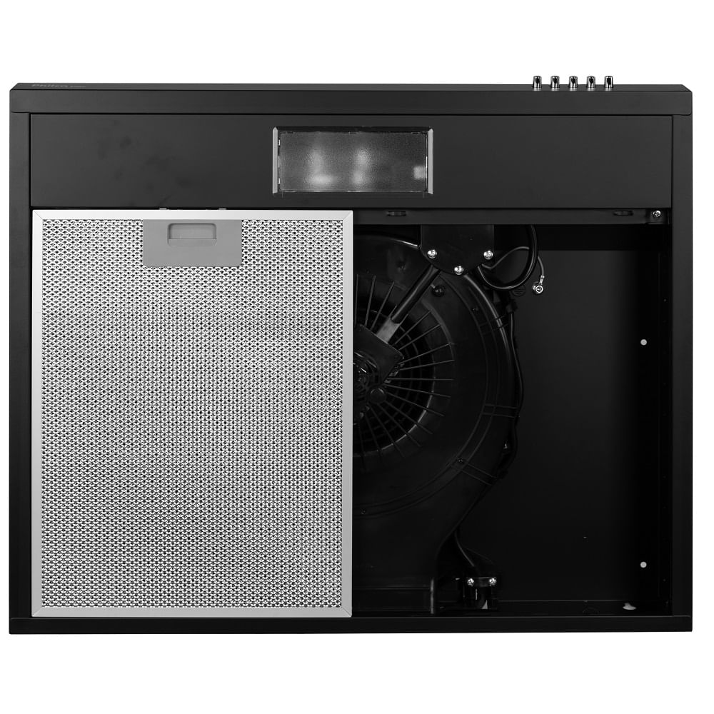 Depurador de Ar Philco Slim 60cm Preto PDR60P – 127 Volts - Imagem 6