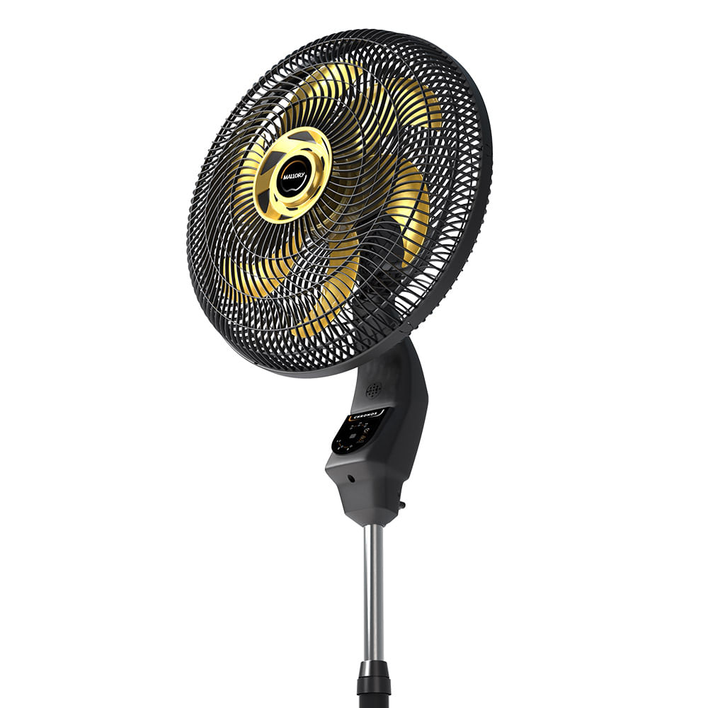 Ventilador De Coluna Mallory Chronos Preto E Dourado 40cm – 220 Volts - Imagem 4