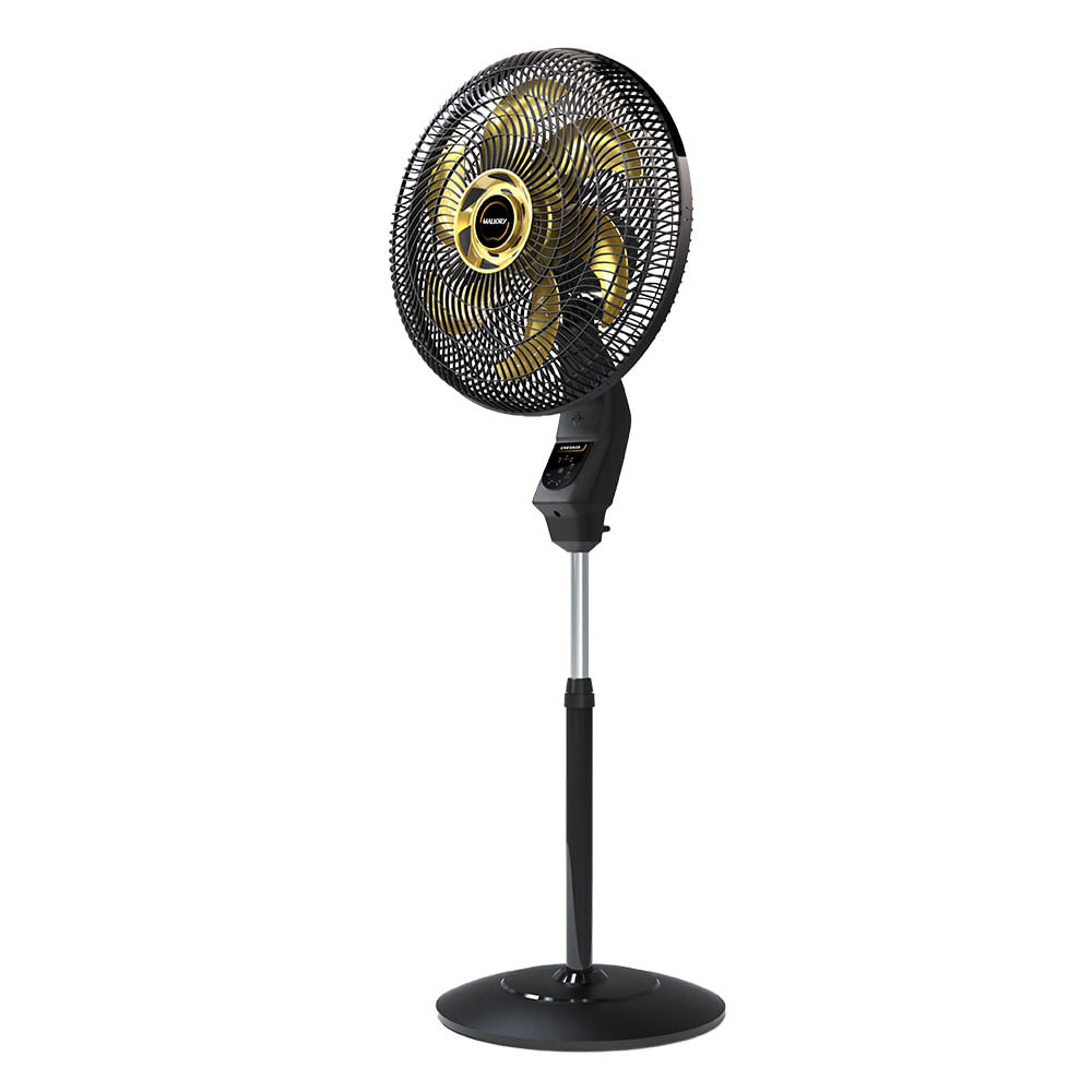 Ventilador De Coluna Mallory Chronos Preto E Dourado 40cm – 220 Volts - Imagem 5