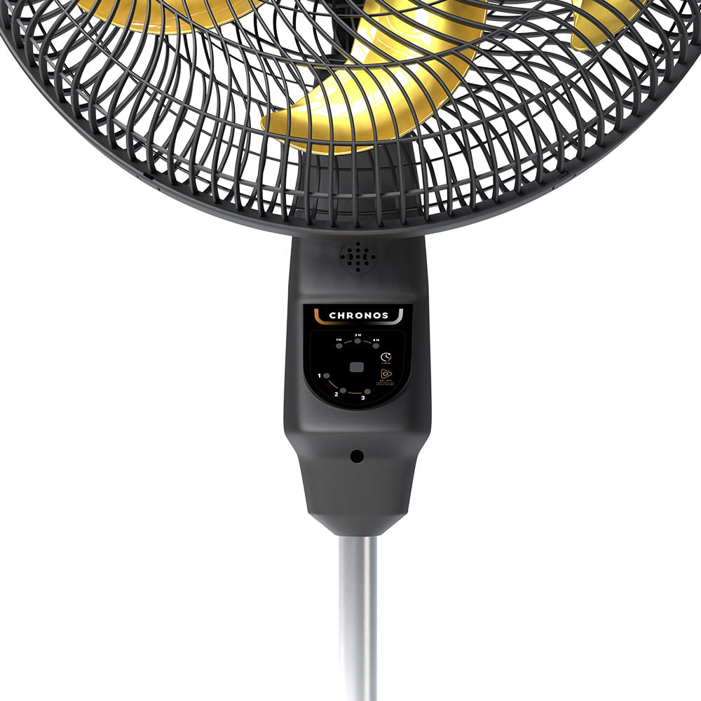 Ventilador De Coluna Mallory Chronos Preto E Dourado 40cm – 220 Volts - Imagem 6