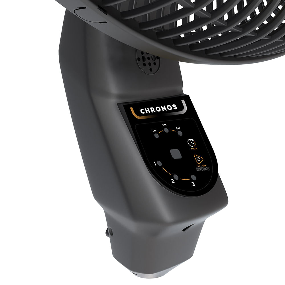 Ventilador De Coluna Mallory Chronos Preto E Grafite – 220 Volts - Imagem 6