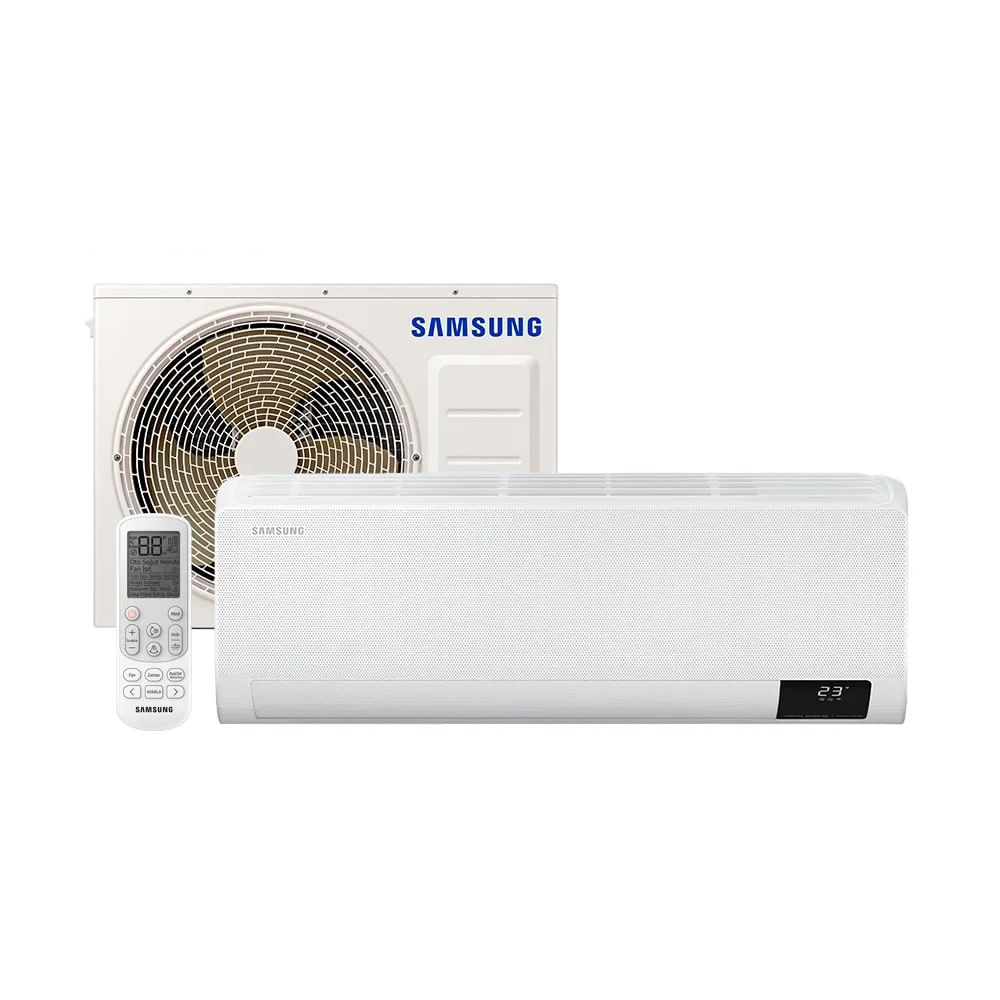 Ar Condicionado Split Samsung Inverter WindFree 22000 BTU/h Quente e Frio AR24TSHCBWKNAZ – 220 Volts