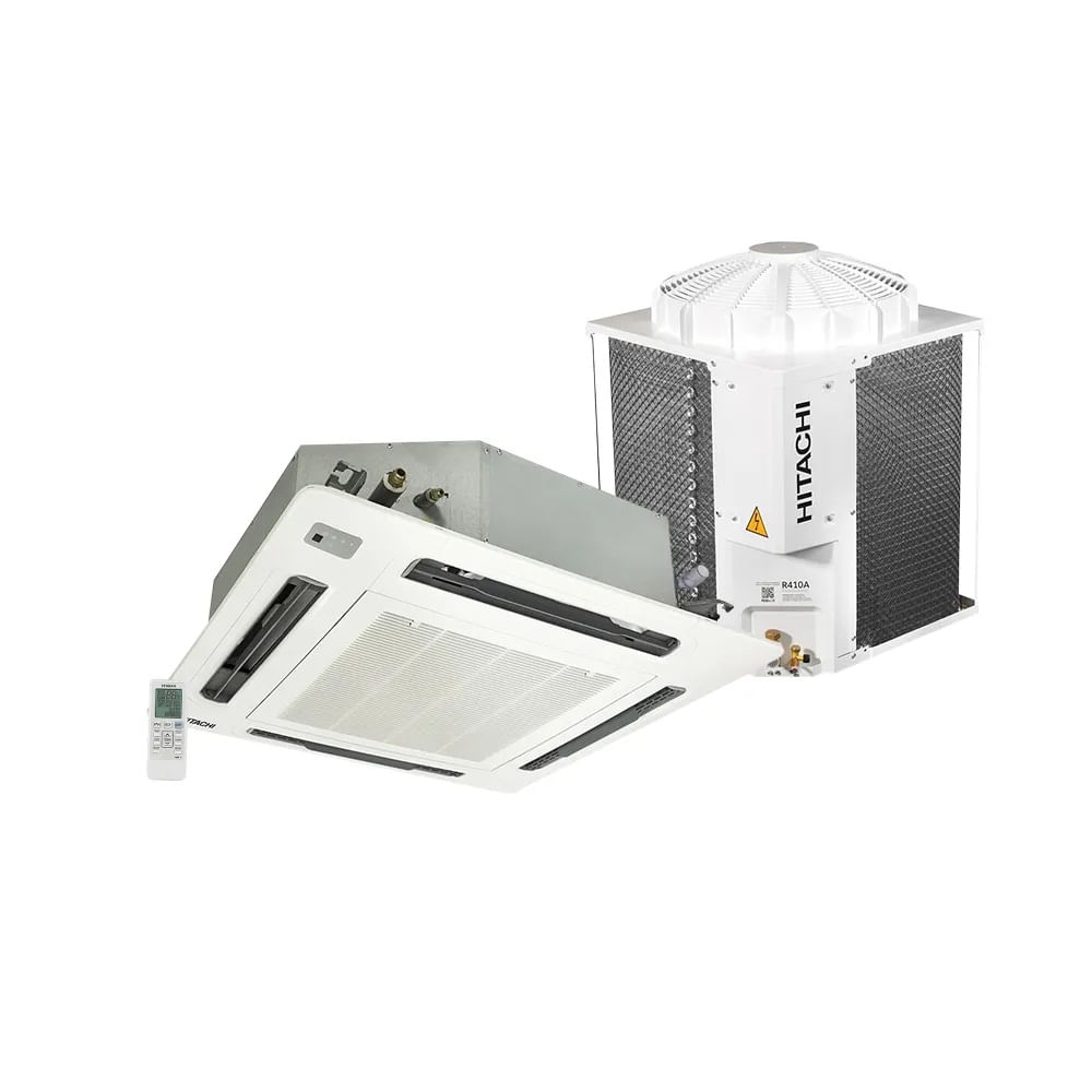 Ar Condicionado Split Cassete 4 Vias Hitachi 36000 BTU/h Frio Monofásico SCI36I3F – 220 Volts