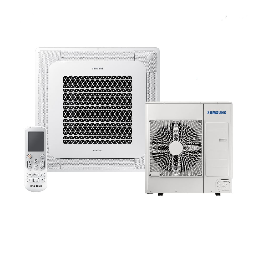 Ar Condicionado Split Cassete Inverter Samsung 36000 BTU/h Quente e Frio Monofásico AC036DXADKG/AZ – 220 Volts