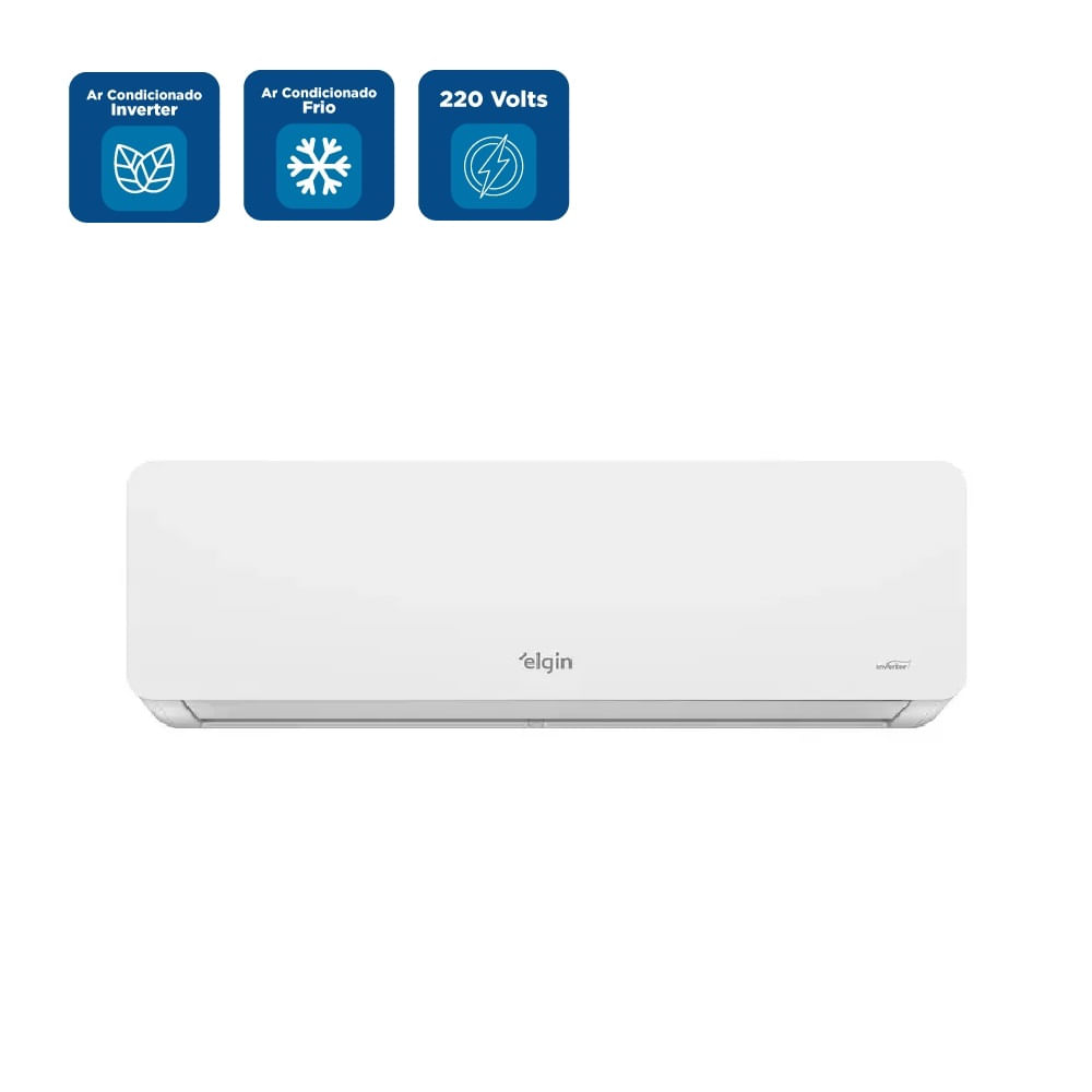 Ar Condicionado Split Hi Wall Inverter Elgin Eco Dream 18000 BTU/h Frio 45HIFI18C2WA – 220 Volts - Imagem 2